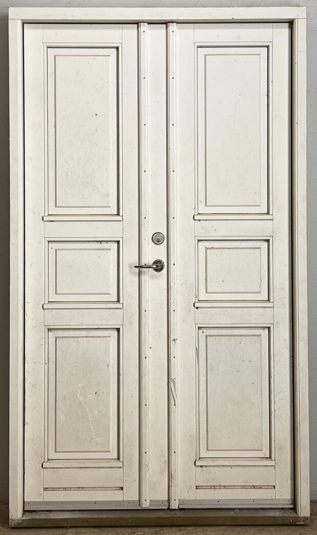 Dobbelt facadedør med karm