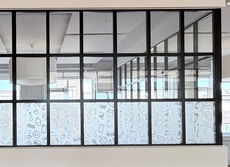 New Yorker vindue 215x179 cm