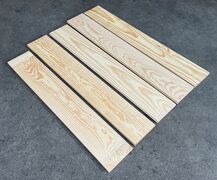 Gulvplanke i Pitch Pine - 18 cm bredde