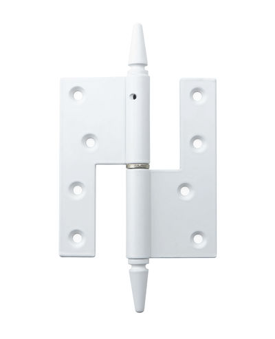 Hamborghængsel, venstrehængt, 196 mm (hvid)