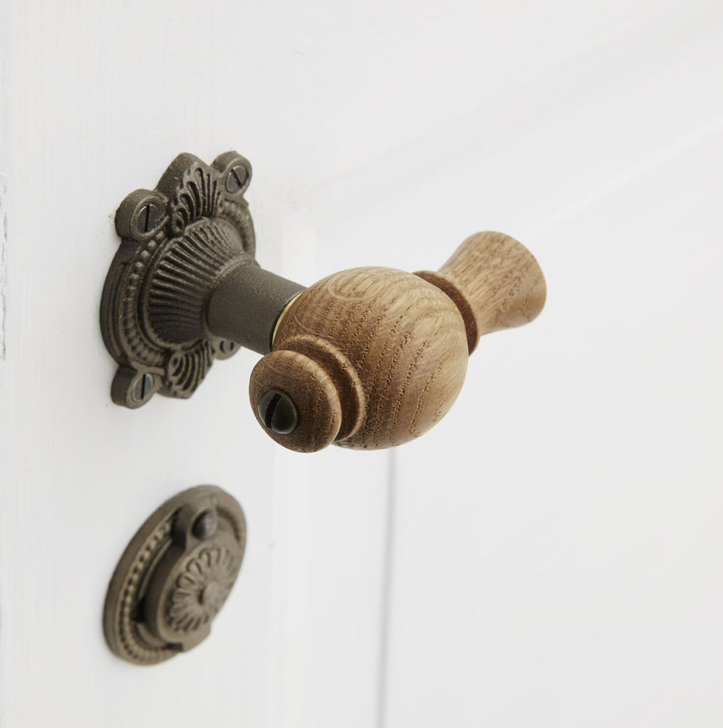 Trægreb til ny dør -  Parvus i eg