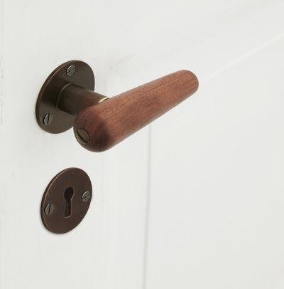 Trægreb til ny dør - Zeppelin i bubinga