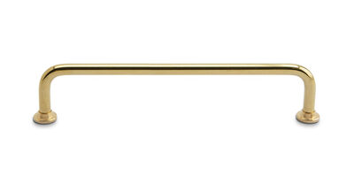 Klassisk bøjlegreb 128mm - messing