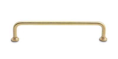 Klassisk bøjlegreb 128mm - mat messing