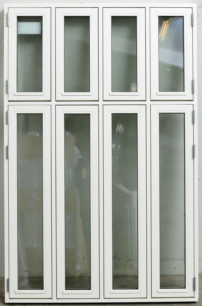 trævindue med 4 oplukkelige fag