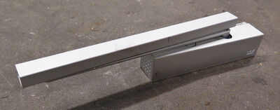 TS93 EN 2-5 m/glideskinne sølvfarvet