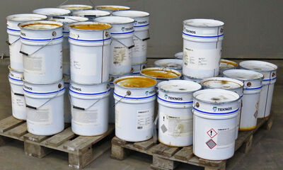 Maling fra Teknos, Allmogegrøn, 20 liters spand