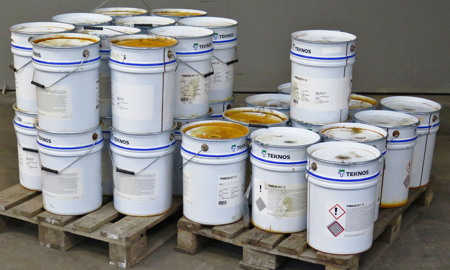 Maling fra Teknos, Allmogegrøn, 20 liters spand