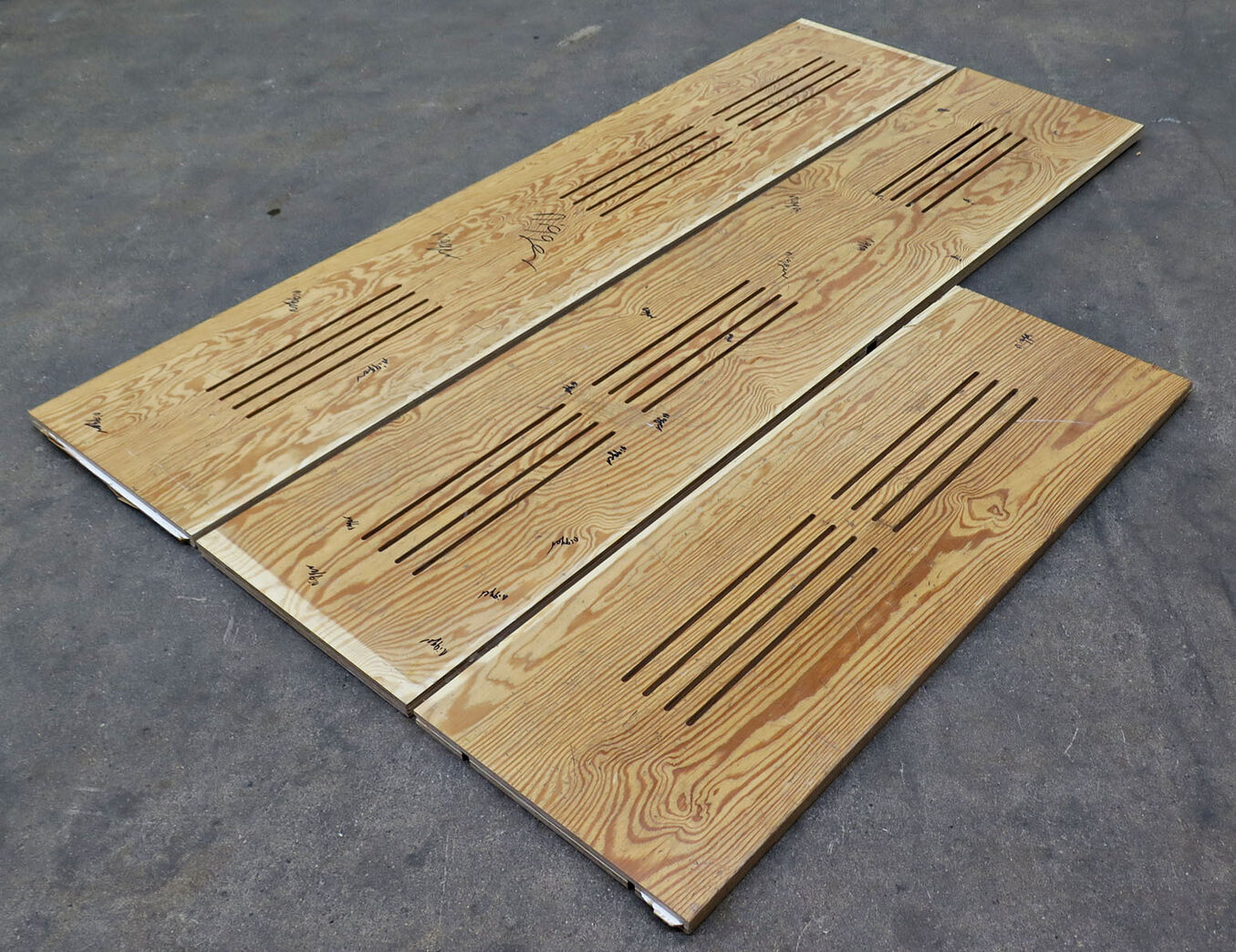 Vinduesplader total længde 5,9 meter