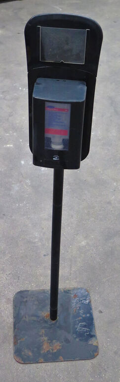 Spritstander med dispenser fra Diversey