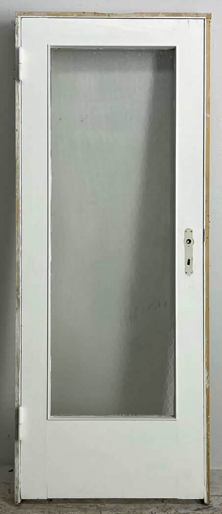 Funkisdør med glas - i karm Funkisdør med glas - i karm