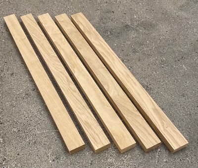 Egetræsstave 20x45x600mm Egetræsstave 20x45x600mm