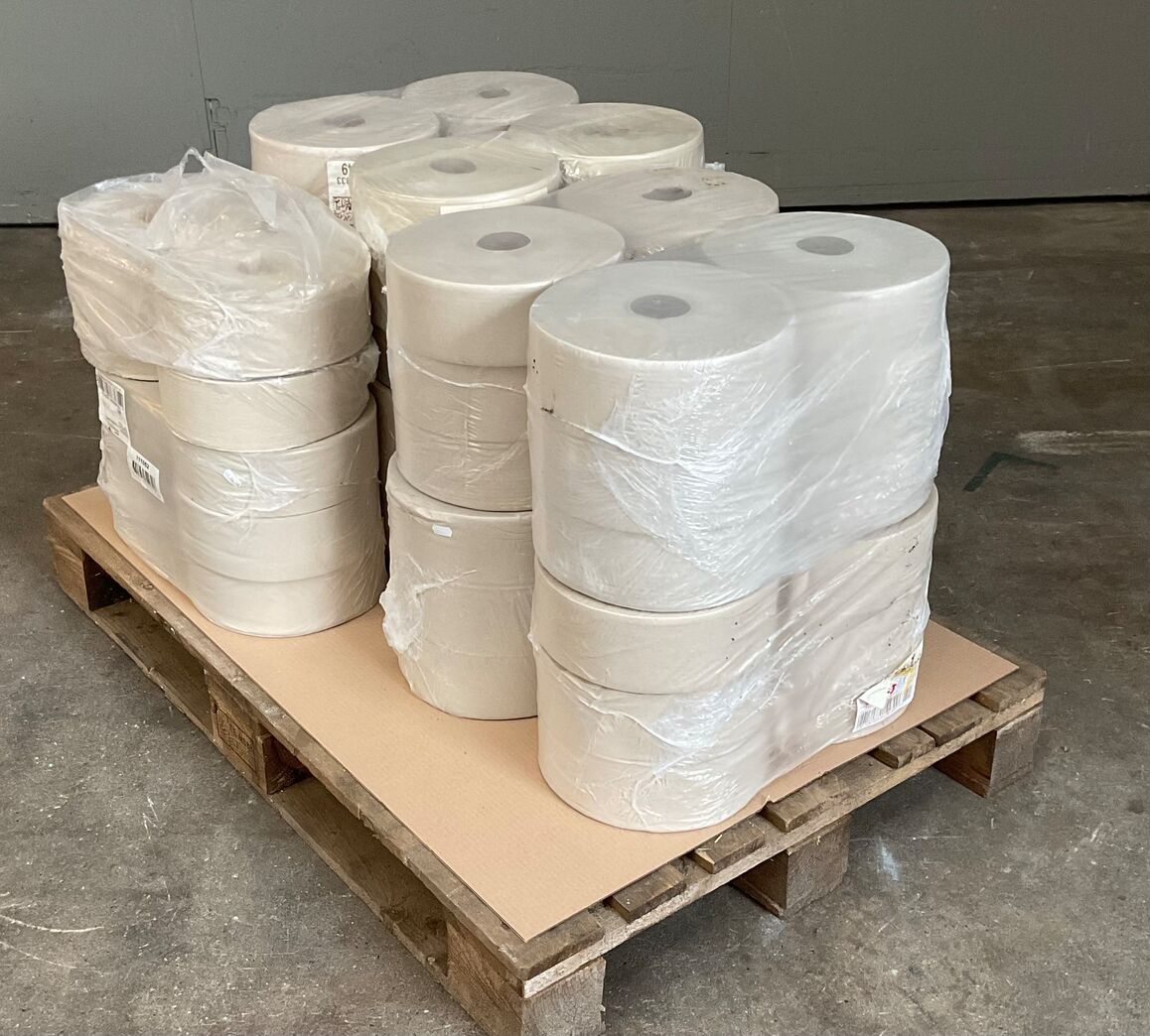 Samlet parti 1 lags toiletpapir 58 stk.