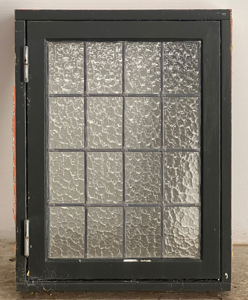 Blyindfattet vindue med koblet ramme