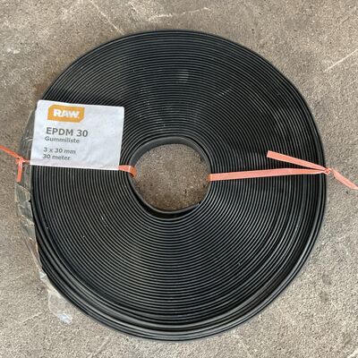 EPDM gummiliste 30 mm