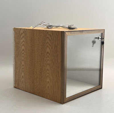 Smykkeskab med lys - 40 x 40 x 45 cm