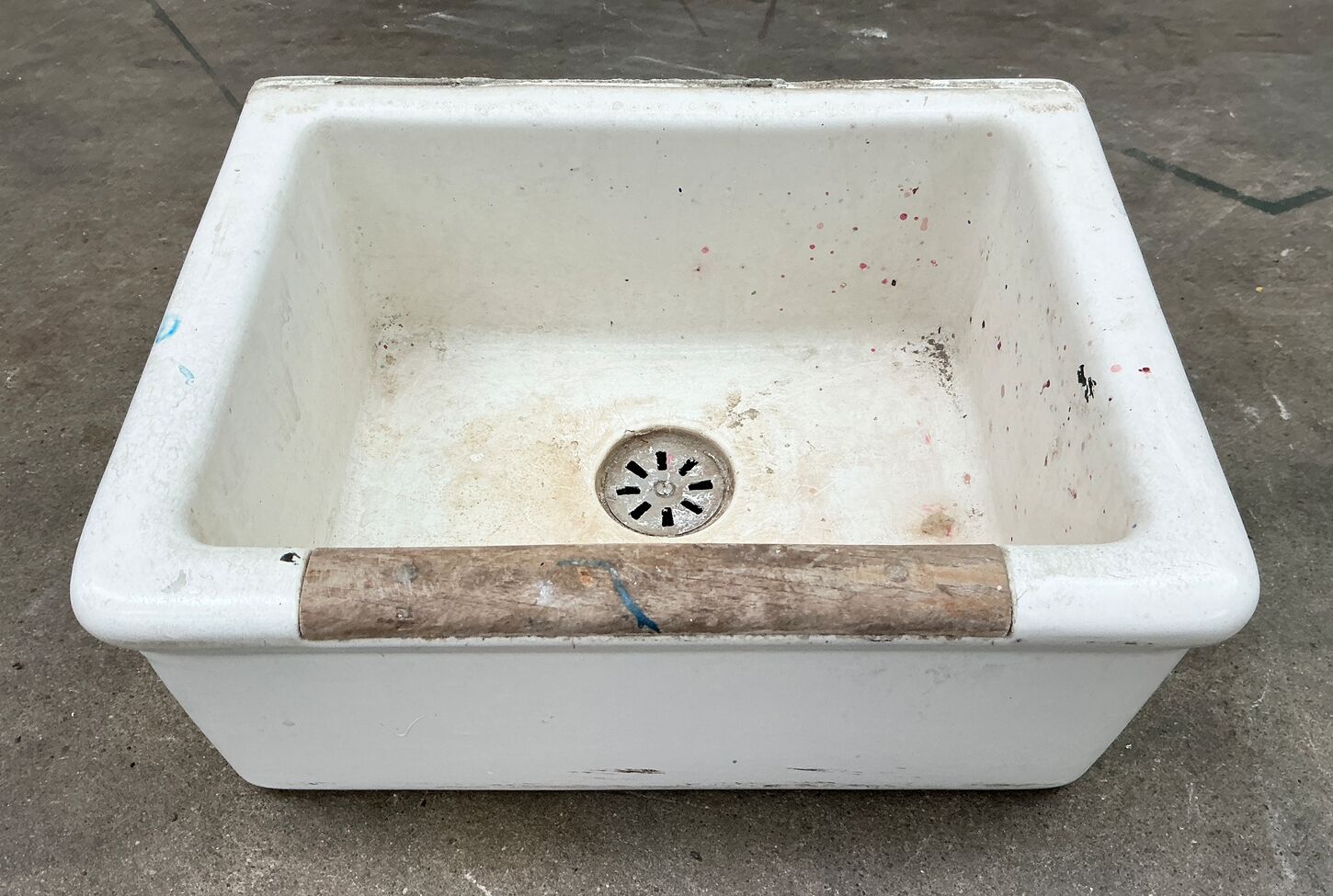 Udslagsvask med Egetræskant