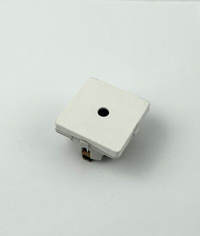 LK Fuga lampeudtag 50 x 50 mm hvid