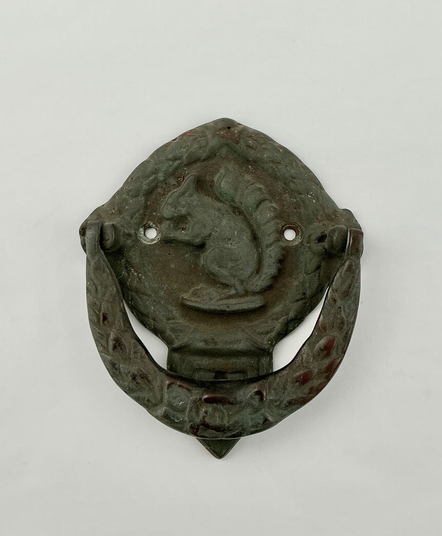 Dørhammer i messing