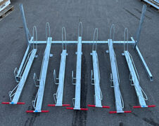 Cykelstativ til 14 cykler i 2 etager