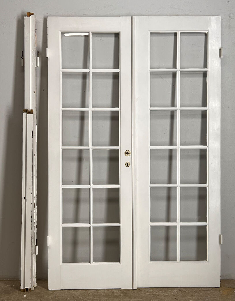 Fransk dør med karm