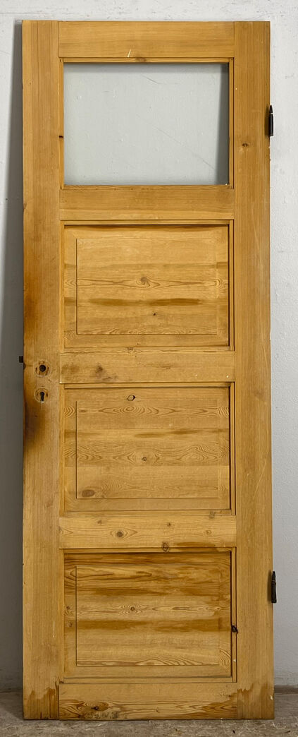 Fyldningsdør med glas