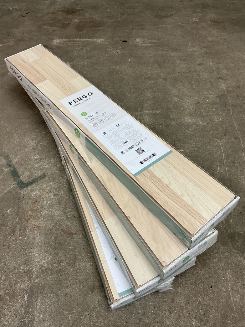 Pergo Nordic white ash 6,3 m2