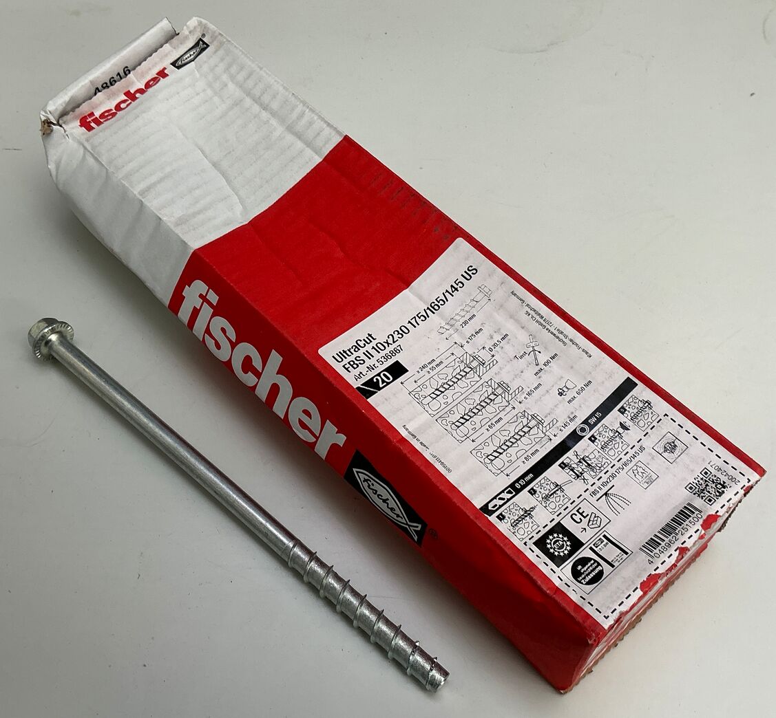 Betonbolt 10x230mm - Fischer