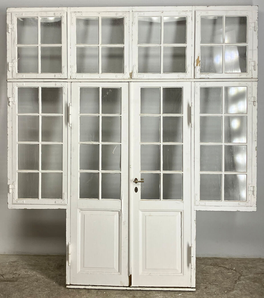 Havedørsparti med karm