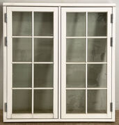 Bøjsø sprossevindue med koblede rammer