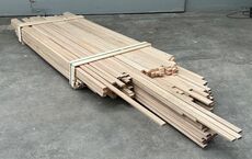 Ege lister høvlet 4 sider 17x40x280cm