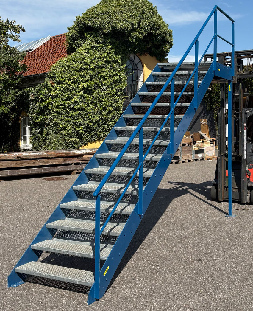 Ståltrappe - 280 cm