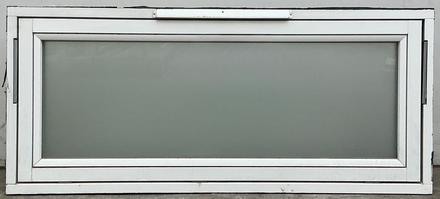 Termovindue med matteret glas