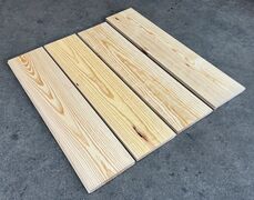 Gulvplanke i Pitch Pine - 27 cm bredde