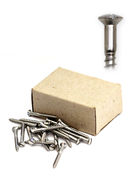 3,0 x 12 DIN 95 forniklet messingskrue