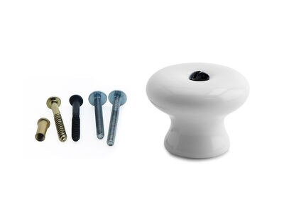 32 mm - Porcelænsknop