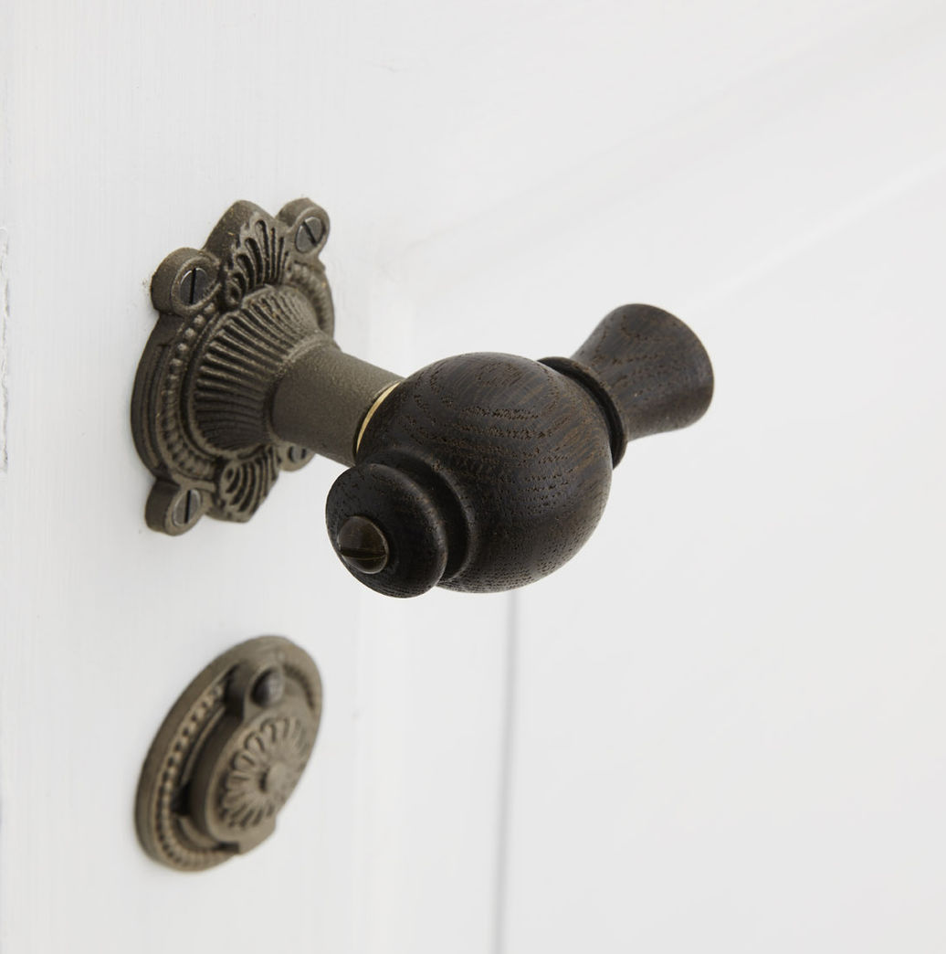 Trægreb til ny dør - Parvus i røget eg