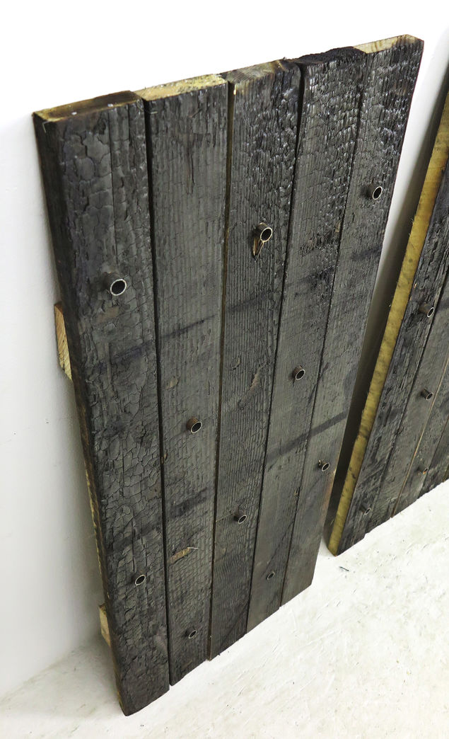 Træ-moduler - Shou Sugi Ban