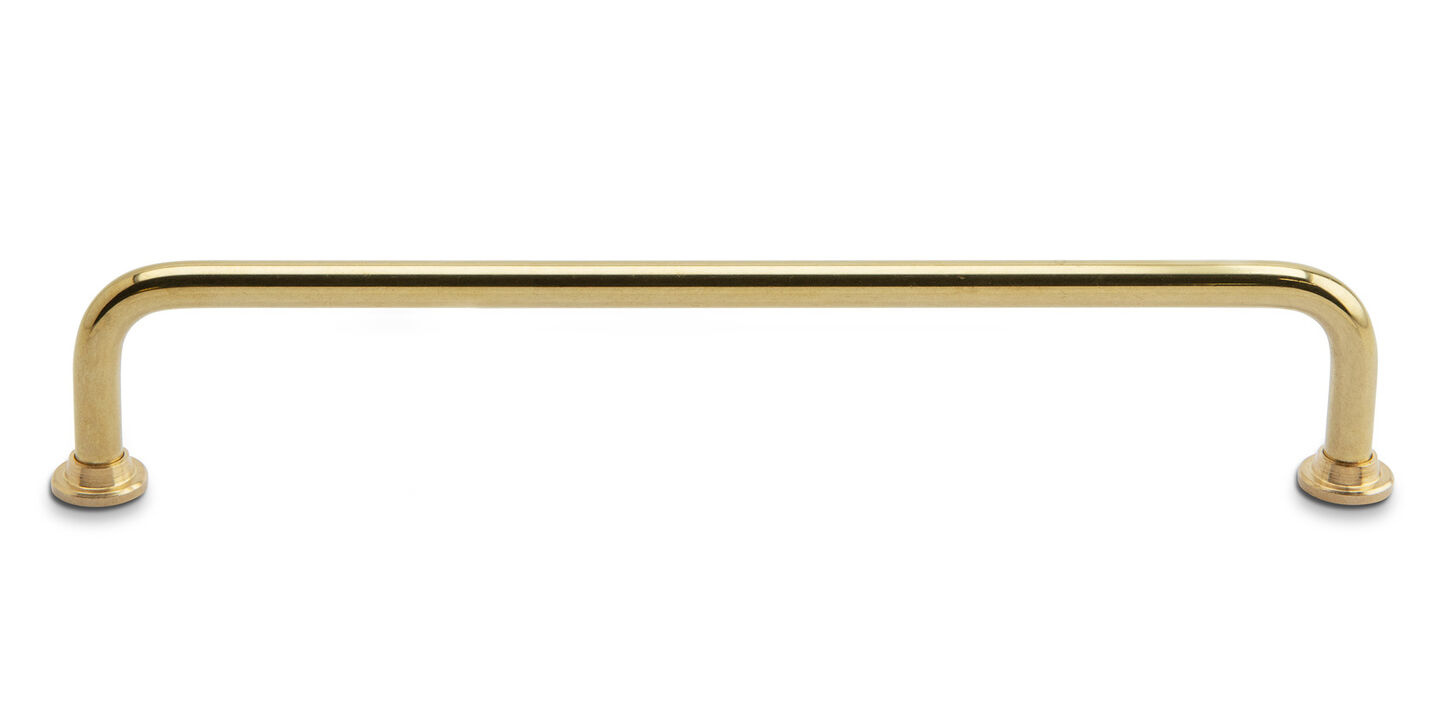 Klassisk bøjlegreb 160mm - messing