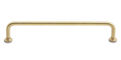 Klassisk bøjlegreb 160mm - mat messing