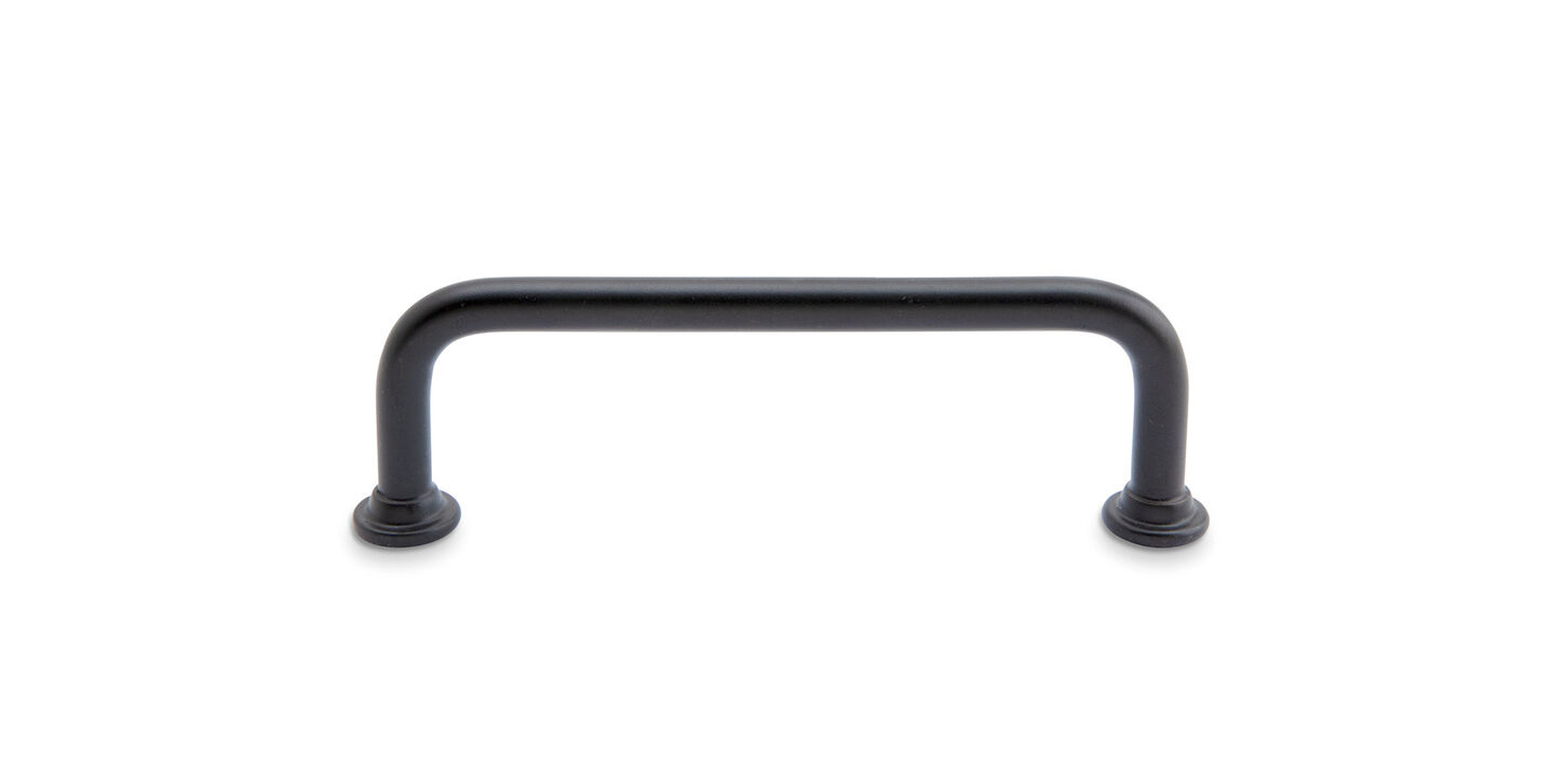 Klassisk bøjlegreb 87mm - sort