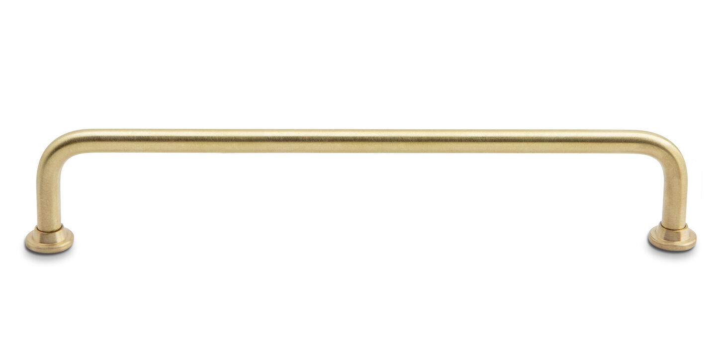 Klassisk bøjlegreb 190mm - Mat messing