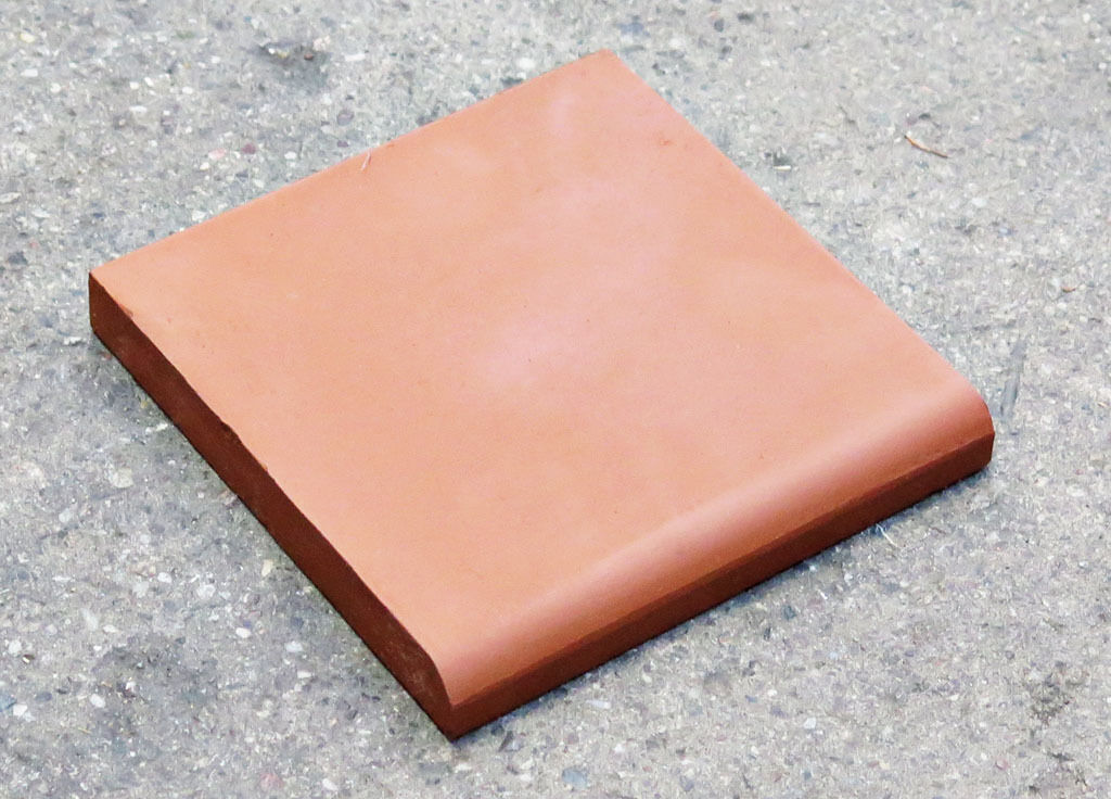 Rød Hasle klinke m afrundet side 14,5cm Rød Hasle klinke m afrundet side 14,5cm