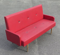 Rød sofa