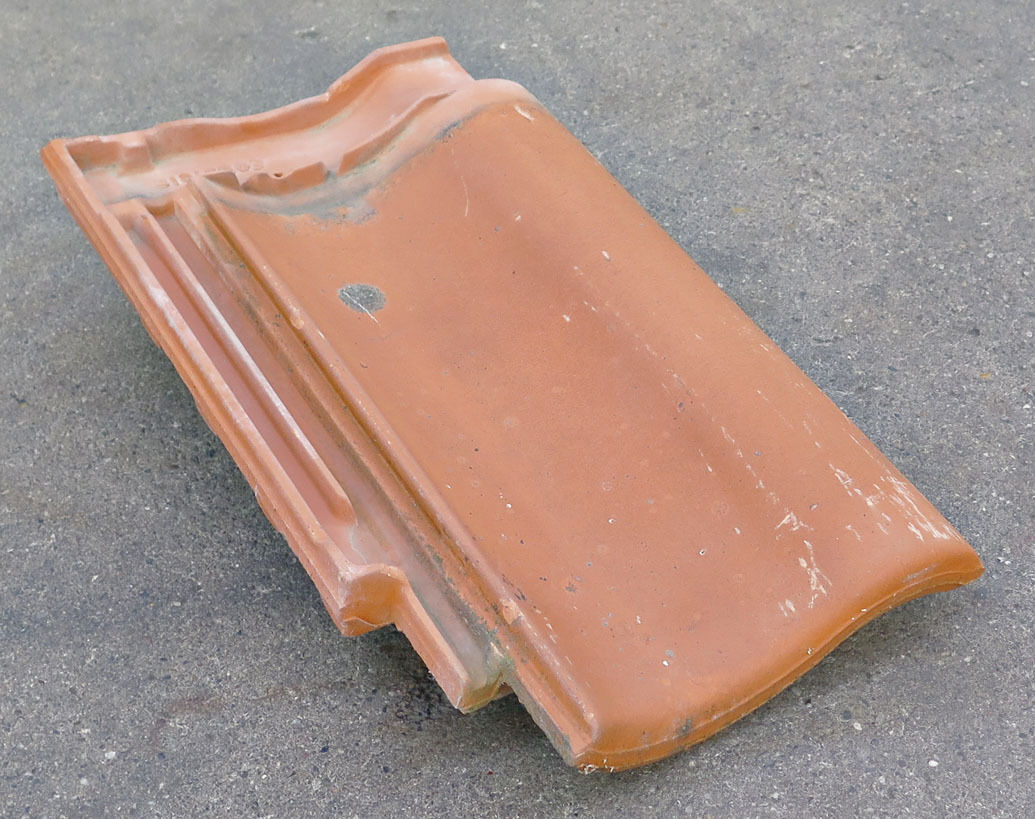 Brugt tegl fra Bogen Hohlfalzpfanne.