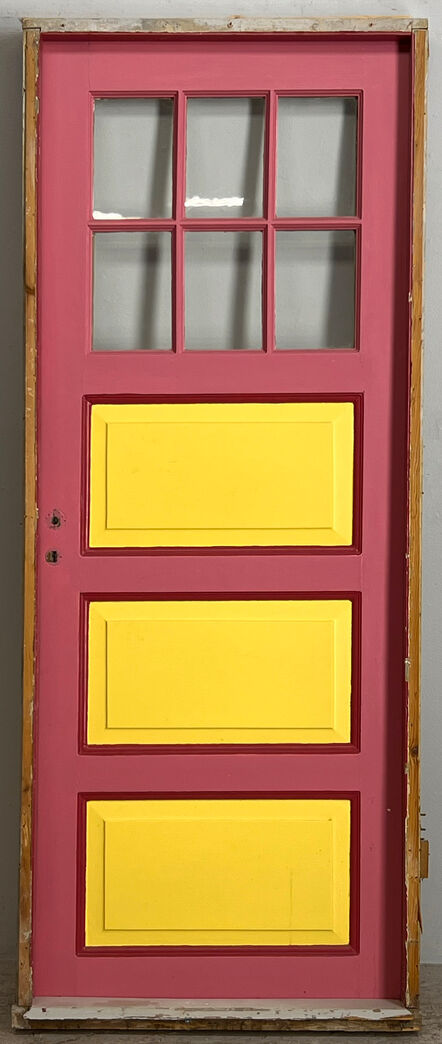 Fyldningsdør med glas og sprosser Fyldningsdør med glas og sprosser