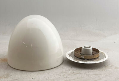 Loftlampe - opalglas