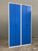 Metalskab med 4 låger