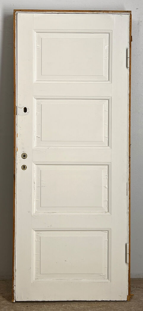 Fyldningsdør med karm