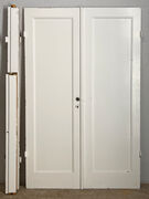 Dobbelt funkisdør med karm